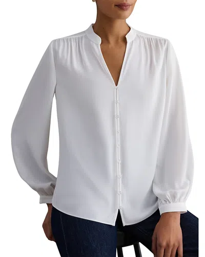 Hobbs London Blair Blouse In White