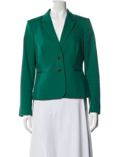 Pre-owned Hobbs London Blazer In Green