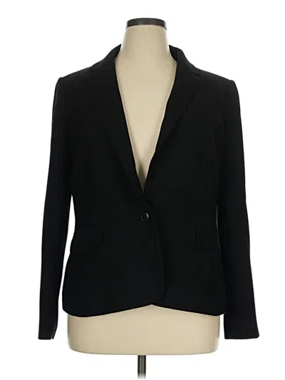 Pre-owned Hobbs London Blazer Jacket In Black