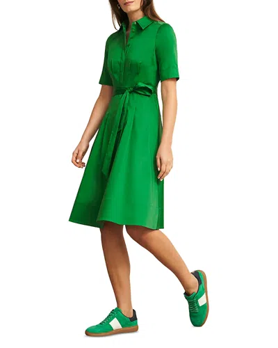 Hobbs London Brigitta Shirt Dress In Lush Green