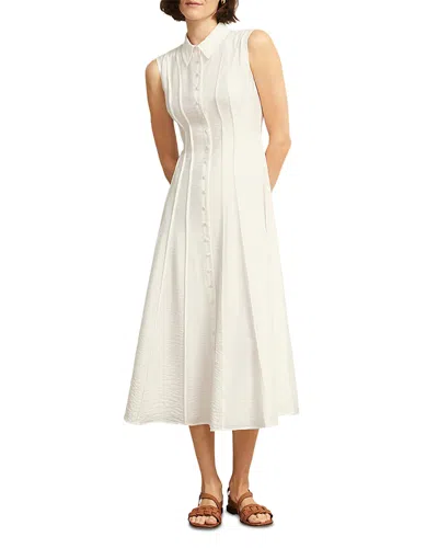 Hobbs London Burghley Sleeveless Dress In White