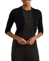 Hobbs London Carrie Shrug In Black