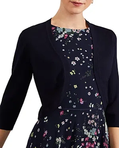 Hobbs London Carrie Shrug In Navy