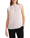 Hobbs London Carys Blouse In Pale Pink