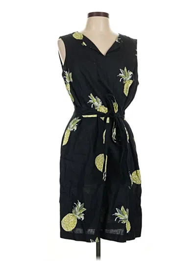 Pre-owned Hobbs London Casual Dress In Black