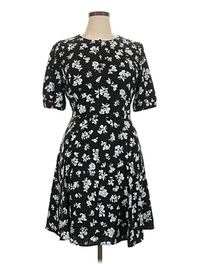 Pre-owned Hobbs London Casual Dress In Black