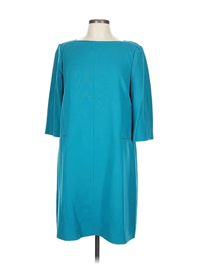 Pre-owned Hobbs London Casual Dress In Blue