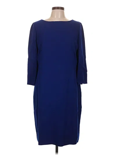 Pre-owned Hobbs London Casual Dress In Blue