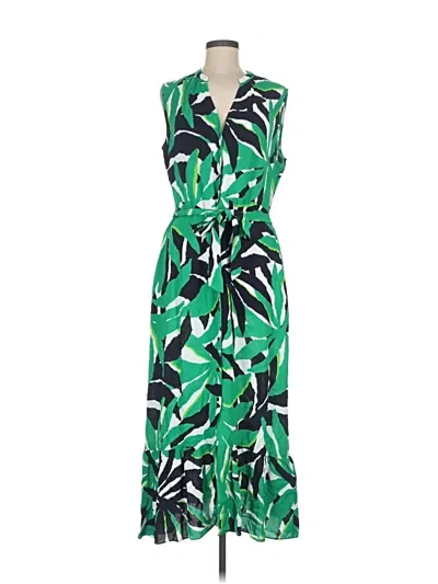 Pre-owned Hobbs London Casual Dress In Green