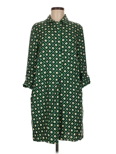 Pre-owned Hobbs London Casual Dress In Green