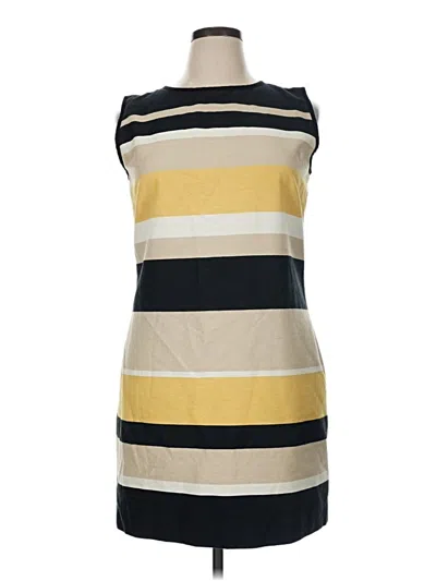 Pre-owned Hobbs London Casual Dress In Yellow
