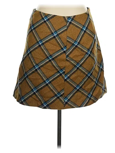 Pre-owned Hobbs London Casual Skirt In Brown