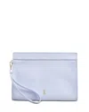 Hobbs London Catherine Wristlet In Pale Blue