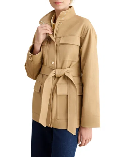 Hobbs London Chara Belted Jacket In Brown