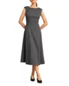 Hobbs London Cherie Dress In Gray