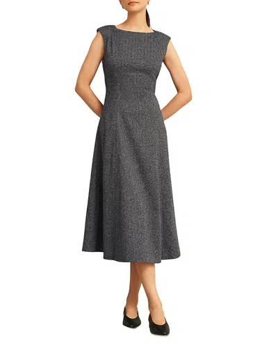Hobbs London Cherie Dress In Gray