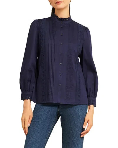 Hobbs London Cici Blouse In Blue
