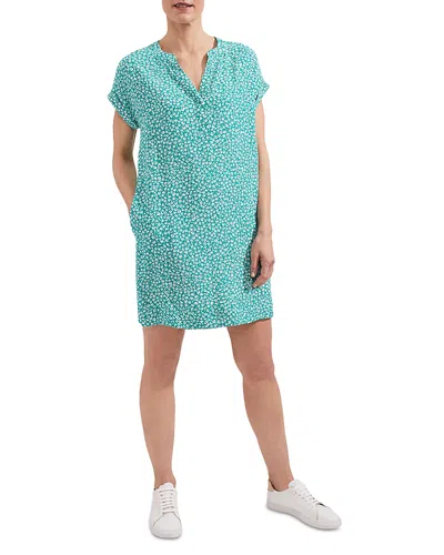 Hobbs London Cindy Tunic Dress In Aruba Green