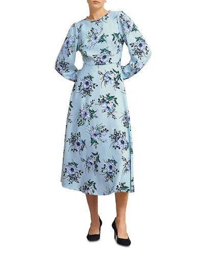 Hobbs London Claudine Dress In Blue