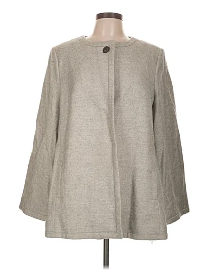 Pre-owned Hobbs London Coat In Gray