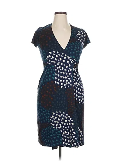 Pre-owned Hobbs London Cocktail Dress In Blue