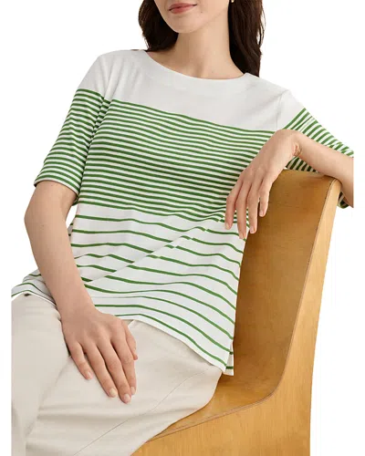Hobbs London Constance Boat Neck Top In Multi
