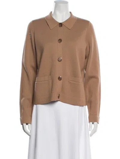 Pre-owned Hobbs London Crew Neck Sweater In Neutral