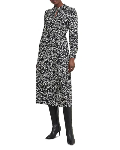 Hobbs London Cynthia Dress In Black Cream