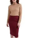 Hobbs London Daniella Tweed Pencil Skirt In Pink Multi