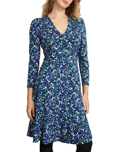 Hobbs London Demi Jersey Dress In Green Multi