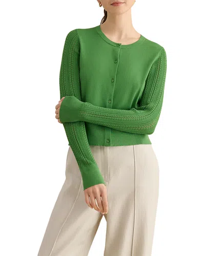 Hobbs London Dianna Cardigan In Green