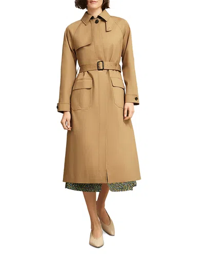 Hobbs London Donnington Trench Coat In Brown