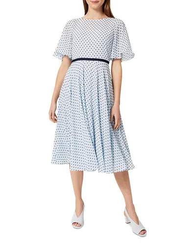 Hobbs London Eleanor Dress In Pale Blue