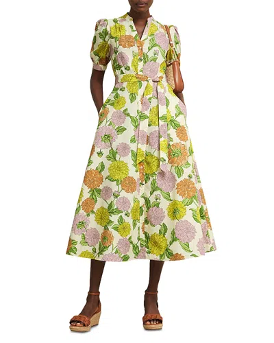 Hobbs London Elina Dress In Cream Multi