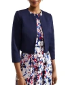 Hobbs London Elize Jacket In Midnight Navy