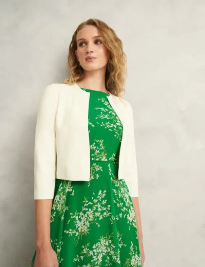 Hobbs London Ella Cardigan In White