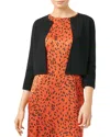 Hobbs London Ella Cropped Cardigan In Black