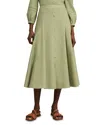 Hobbs London Emberlynn Skirt In Pale Sage