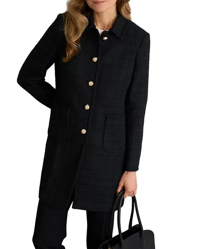 Hobbs London Evangeline Coat In Black