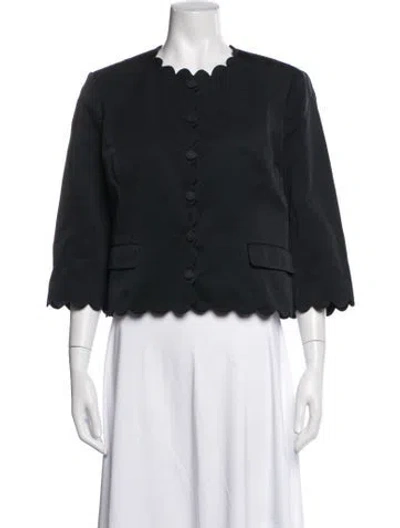 Pre-owned Hobbs London Evening Jacket In Black