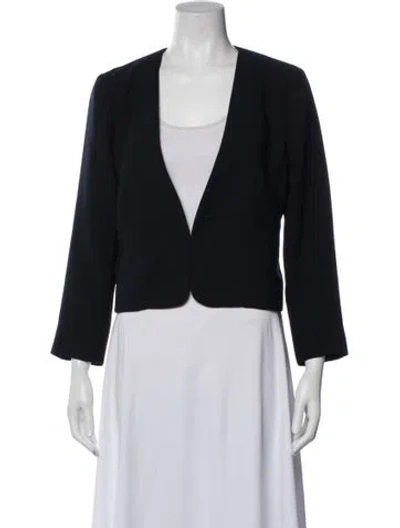 Pre-owned Hobbs London Evening Jacket In Blue