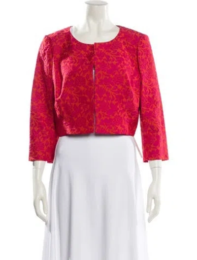 Pre-owned Hobbs London Evening Jacket In Pink