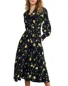 Hobbs London Everly Dress In Navy Multi