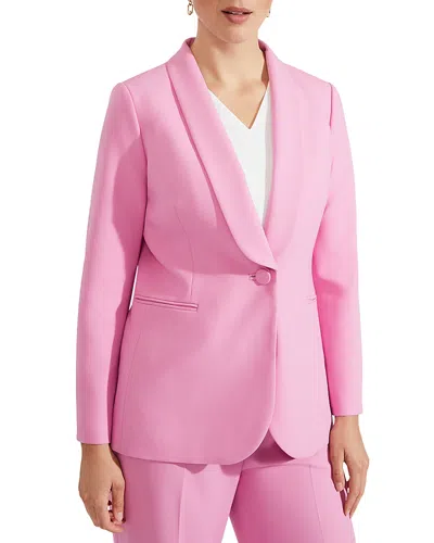 Hobbs London Felicity Blazer In Carnation Pink