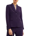 Hobbs London Fenella Jacket In Grape Purple