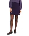 Hobbs London Fenella Mini Skirt In Grape Purple