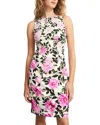 Hobbs London Fiona Dress In Ivoery Multi