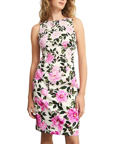 Hobbs London Fiona Dress In Ivoery Multi