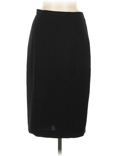Pre-owned Hobbs London Formal Skirt In Black