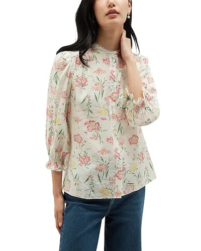 Hobbs London Frances Blouse In Neutral